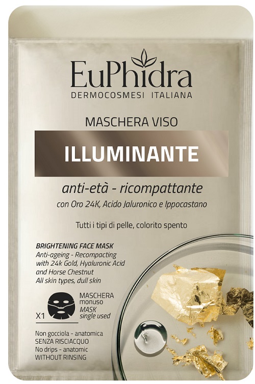 EUPHIDRA MASCHERA VISO ILLUMINANTE 1 PEZZO - FarmaLucia