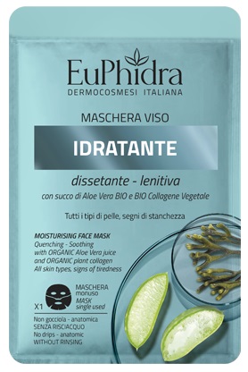 EUPHIDRA MASCHERA VISO IDRATANTE 1 PEZZO - FarmaLucia