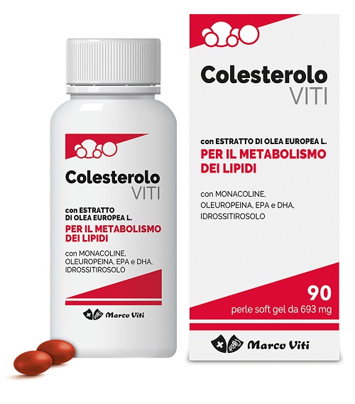 VITI COLESTEROLO 90 PERLE - FarmaLucia