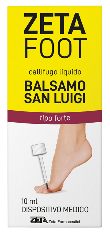 ZETAFOOT CALLIFUGO LIQUIDO BALSAMO SAN LUIGI 10 ML - FarmaLucia