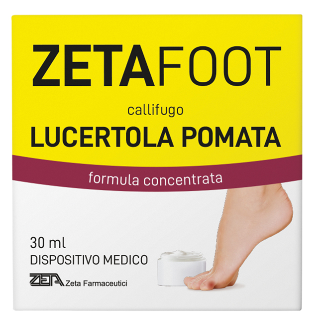 ZETAFOOT CALLIFUGO LUCERTOLA POMATA 30 ML - FarmaLucia