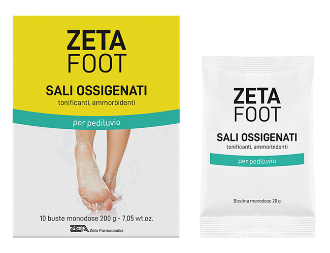 ZETAFOOT SALI OSSIGENATI 10X20 G - FarmaLucia