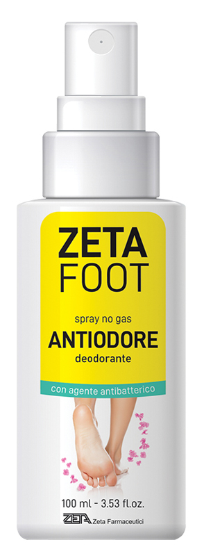 ZETAFOOT SPRAY ANTIODORE 100 ML - FarmaLucia