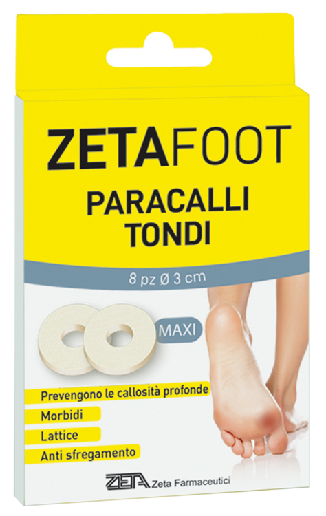 ZETAFOOT PARACALLO GRANDE TONDO LATTICE 8 PEZZI - FarmaLucia