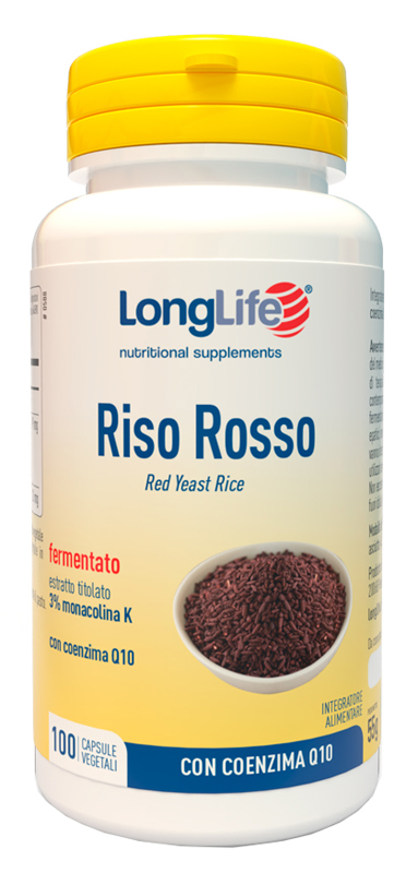 LONGLIFE RISO ROSSO 100 CAPSULE VEGETALI - FarmaLucia
