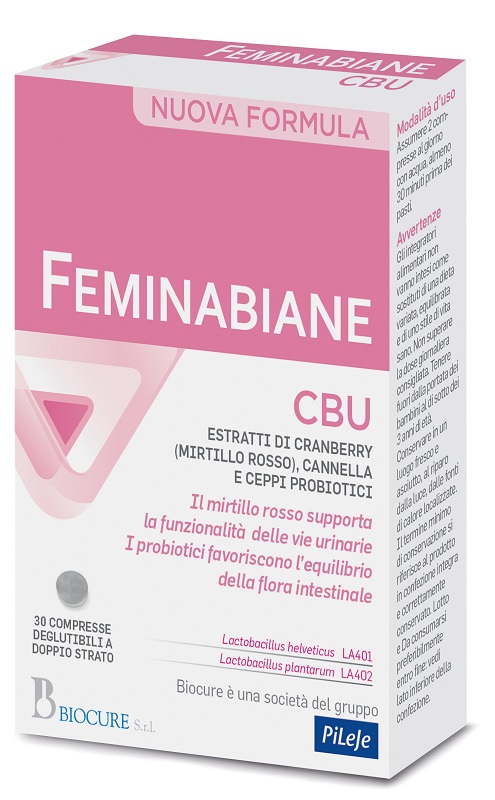 FEMINABIANE CBU 30 COMPRESSE - FarmaLucia
