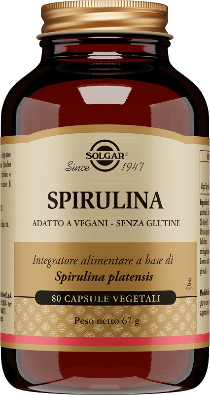 SPIRULINA 80 CAPSULE VEG - FarmaLucia