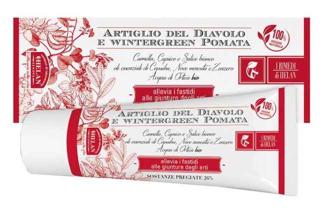 I RIMEDI DI HELAN ARTIGLIO DIAVOLO WINTERGREEN POMATA 75 ML - FarmaLucia