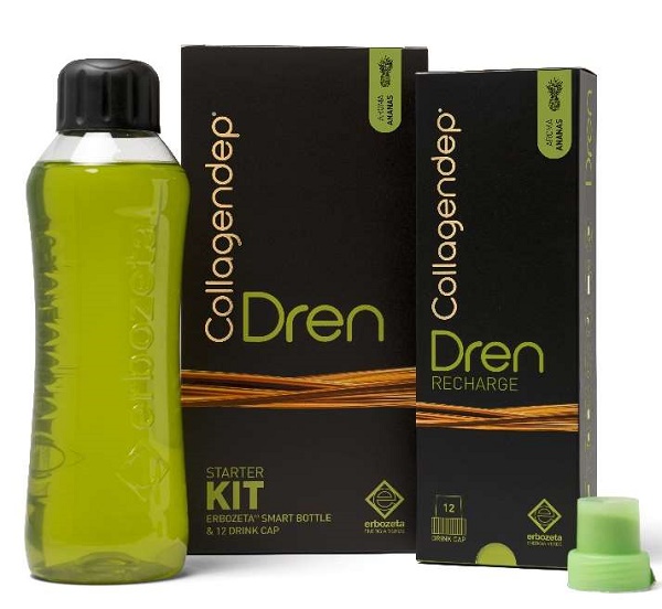 COLLAGENDEP DREN STARTER KIT 12 DRINK CAP + SMART BOTTLE - FarmaLucia
