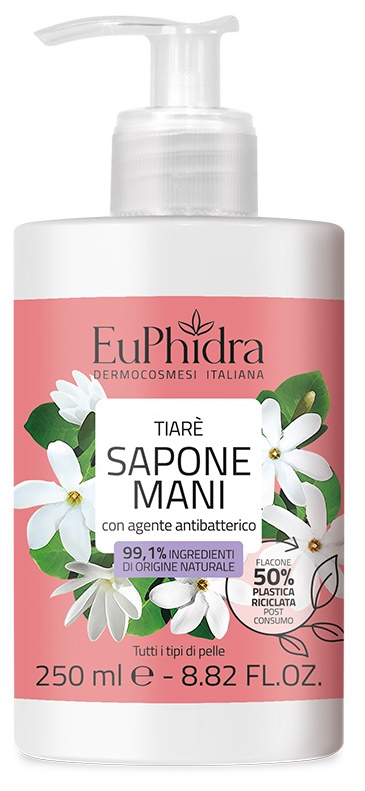 EUPHIDRA SAPONE LIQUIDO TIARE' 250 ML - FarmaLucia
