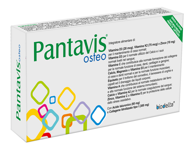 PANTAVIS OSTEO 30 COMPRESSE - FarmaLucia