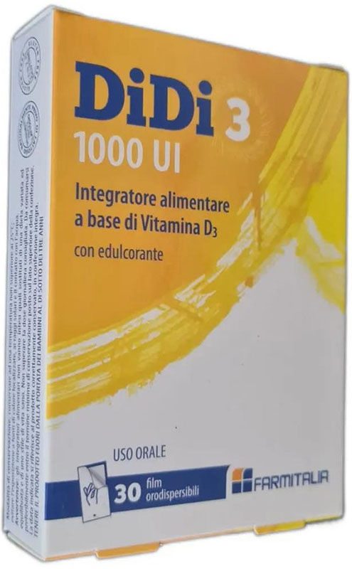 DIDI3 1000 UI 30 FILM ORODISPERSIBILI - FarmaLucia