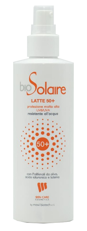 BIOSOLAIRE LATTE 50+ PROTEZIONE MOLTO ALTA 200 ML - FarmaLucia