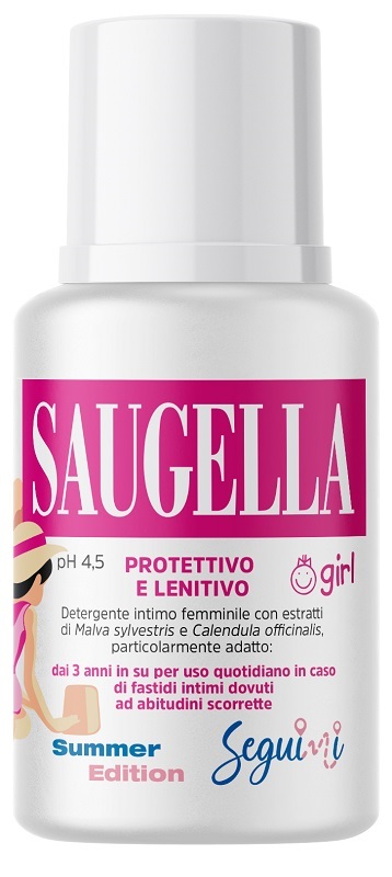 SAUGELLA GIRL PROTETTIVO E LENITIVO DETERGENTE INTIMO 100 ML - FarmaLucia