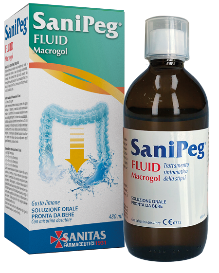 SANIPEG FLUID MACROGOL 480 ML - FarmaLucia