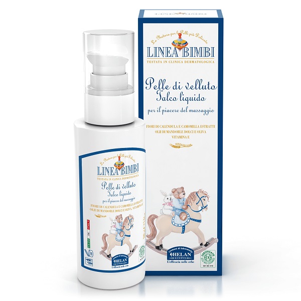 HELAN BIMBI PELLE DI VELLUTO TALCO LIQUIDO 240 ML - FarmaLucia