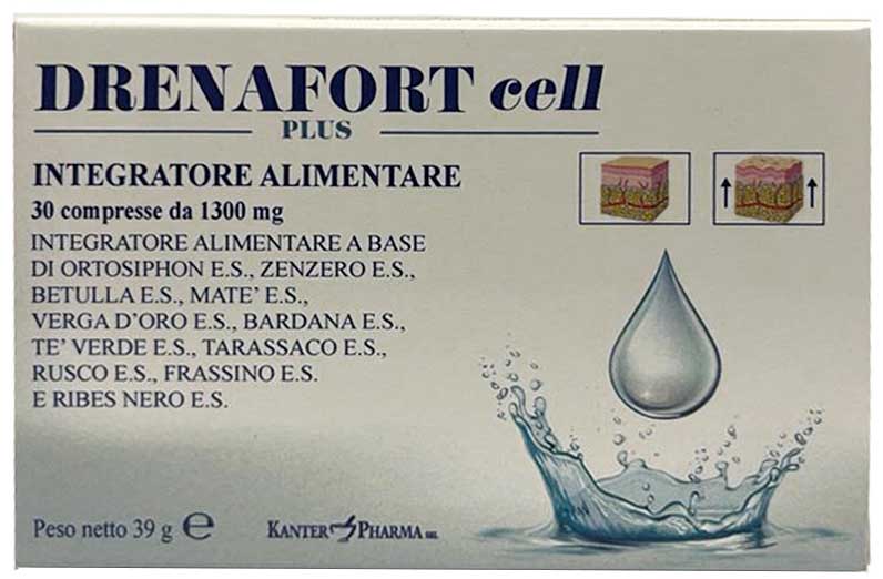 DRENAFORT CELL PLUS 30 COMPRESSE - FarmaLucia