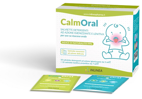 CALMORAL 10 SALVIETTE DETERGENTI + 10 SALVIETTE LENITIVE PROTETTIVE - FarmaLucia