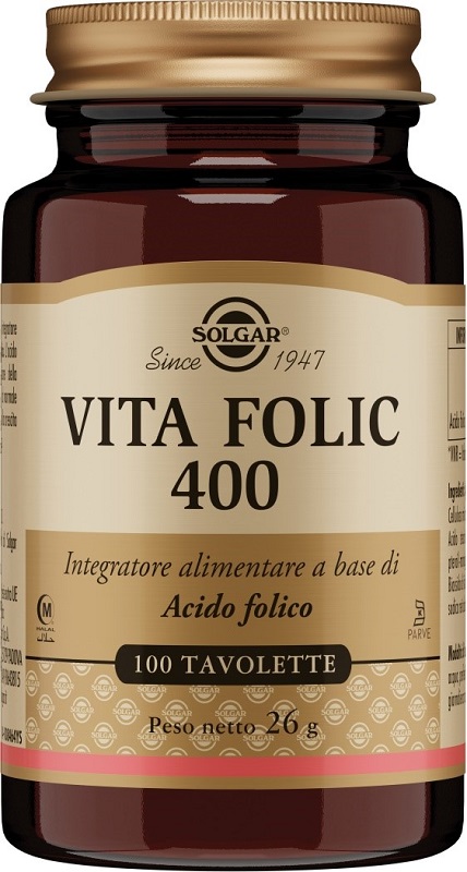 VITA FOLIC 400 100 TAVOLETTE - FarmaLucia