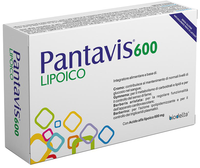PANTAVIS 600 LIPOICO 30 COMPRESSE - FarmaLucia