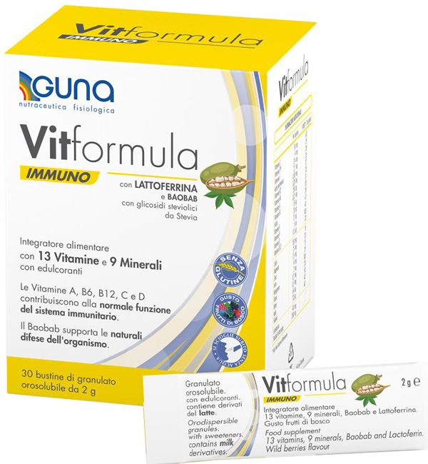 VITFORMULA IMMUNO 30 STICK DA 2 G - FarmaLucia