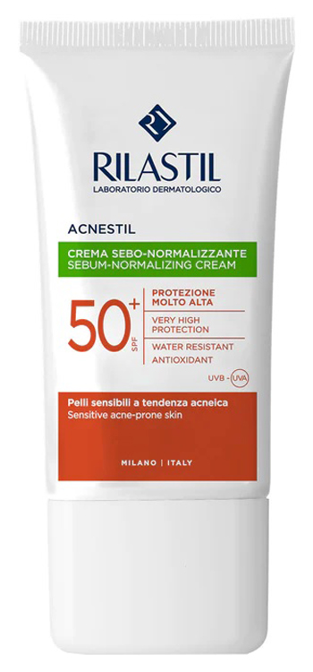 RILASTIL SUN SYSTEM ACNESTIL CREMA SPF50+ 40 ML - FarmaLucia