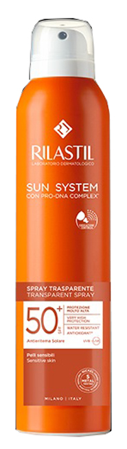 RILASTIL SUN SYSTEM TRASPARENT SPRAY SPF50+ 200 ML - FarmaLucia
