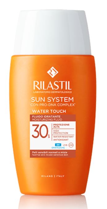 RILASTIL SUN SYSTEM WATER TOUCH FLUIDO SPF30 50 ML - FarmaLucia