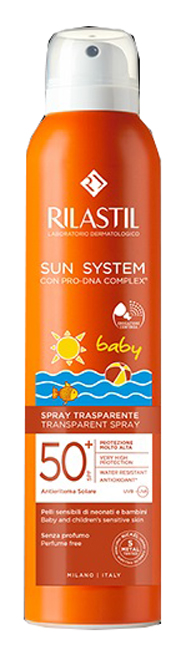 RILASTIL SUN SYSTEM BABY SPRAY VAPO SPF50+ 200 ML - FarmaLucia