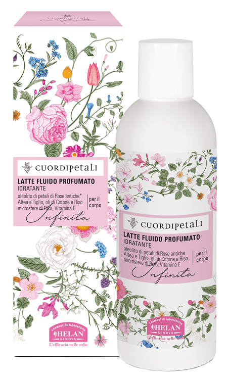 CUOR DI PETALI INFINITA LATTE FLUIDO PROFUMATO IDRATANTE 200 ML - FarmaLucia
