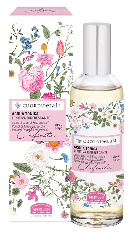 CUOR DI PETALI INFINITA ACQUA TONICA LENITIVA RINFRESCANTE 100 ML - FarmaLucia