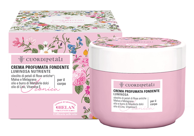 CUOR DI PETALI ICONICA CREMA PROFUMATA FONDENTE LUMINOSA 200 ML - FarmaLucia