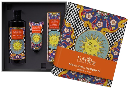 EUPHIDRA COFANETTO NEROLI & VETIVER 1 DOCCIA GEL 400 ML + 1 ACQUA PROFUMATA 125 ML + 1 CREMA MANI 50 ML - FarmaLucia