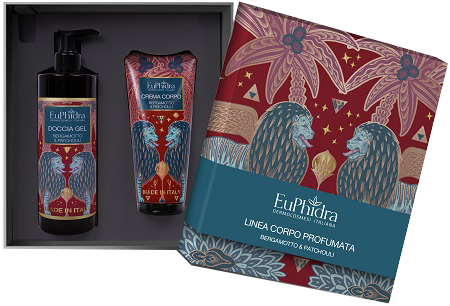 EUPHIDRA COFANETTO BERGAMOTTO & PATCHOULI 1 DOCCIA GEL 400 ML + 1 CREMA CORPO 200 ML - FarmaLucia