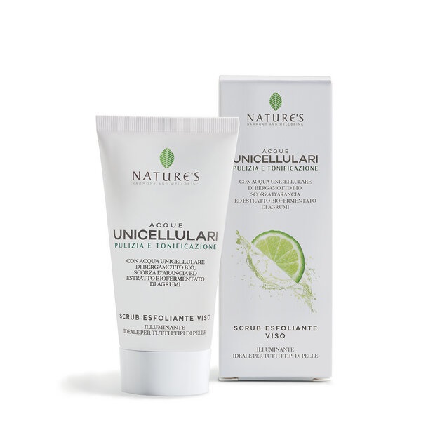 ACQUE UNICELLULARI SCRUB ESFOLIANTE VISO 50 ML NATURE'S - FarmaLucia
