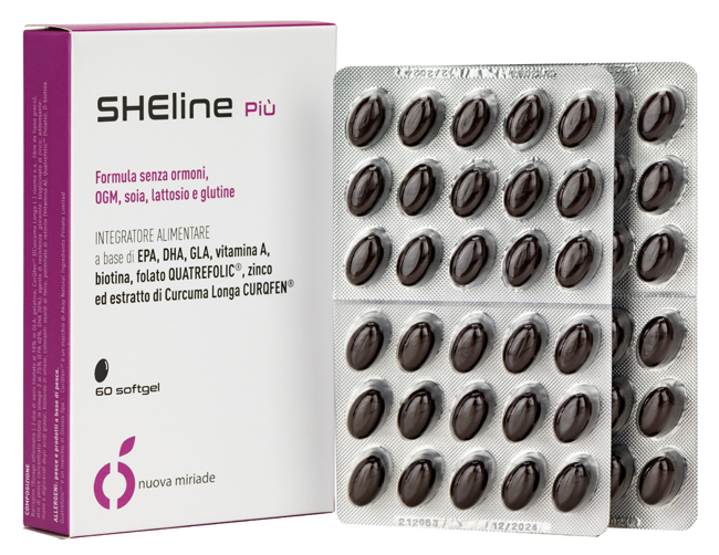 SHELINE PIU' MENOPAUSA 60 SOFTGEL - FarmaLucia