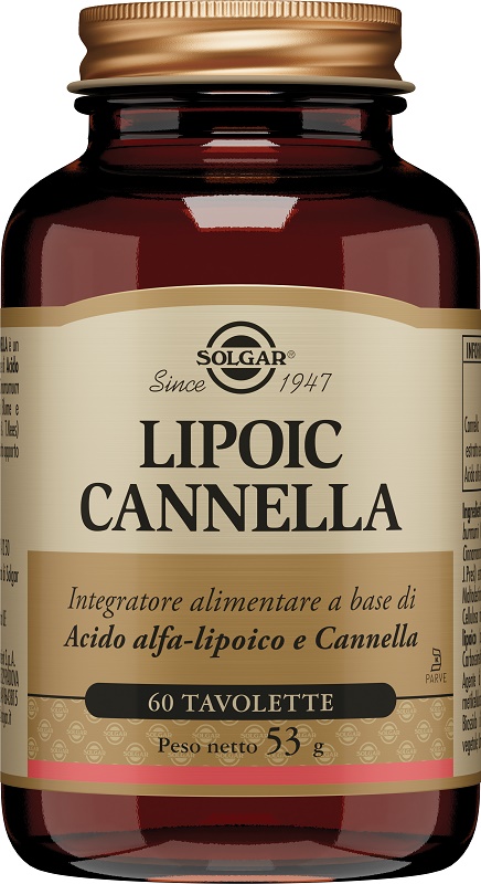 LIPOIC CANNELLA 60 TAVOLETTE - FarmaLucia
