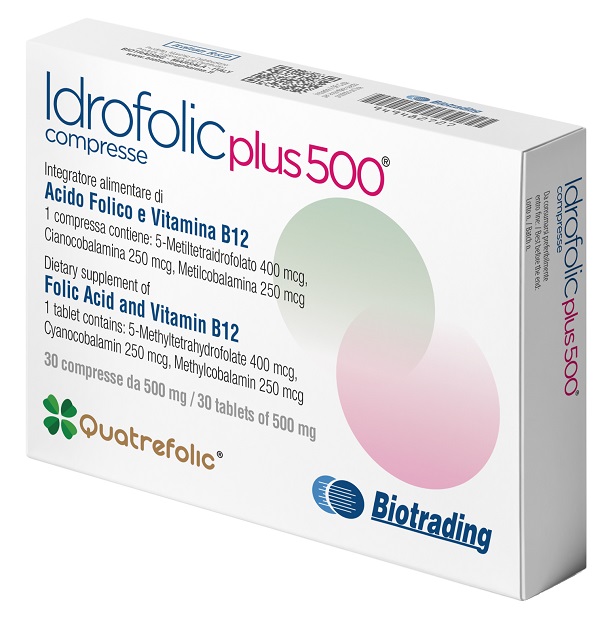 IDROFOLIC PLUS 500 30 COMPRESSE - FarmaLucia