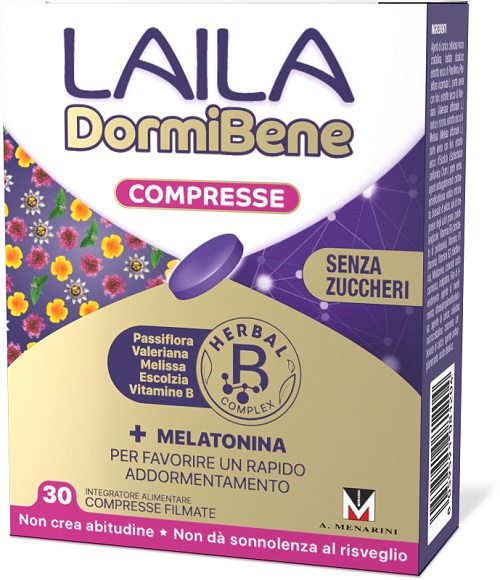 LAILA DORMIBENE 30 COMPRESSE - FarmaLucia