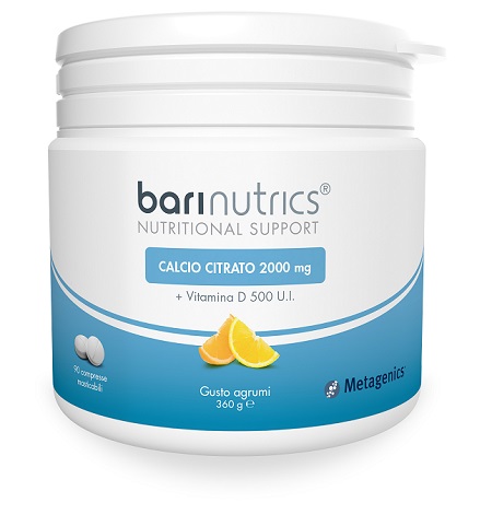 BARINUTRICS CALCIO CITRATO ARANCIA LIMONE ITA 90 COMPRESSE - FarmaLucia