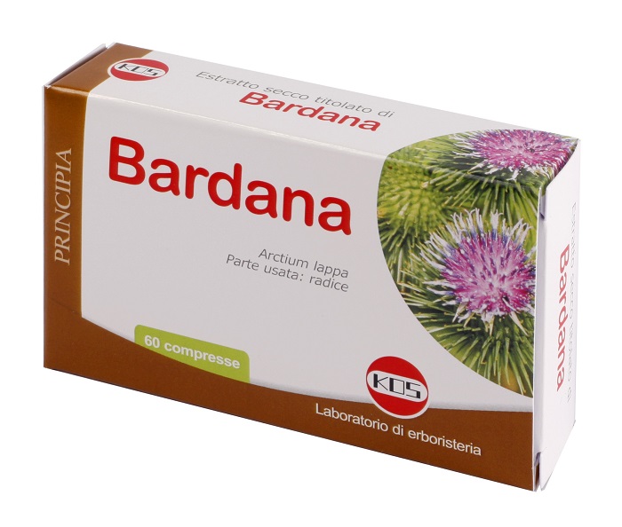 BARDANA ESTRATTO SECCO TITOLATO AL 20% DI INULINA 60 COMPRESSE - FarmaLucia
