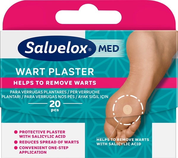 CEROTTO VESCICHE PLANTARI SALVELOX MED WART PLASTER 20 PEZZI - FarmaLucia