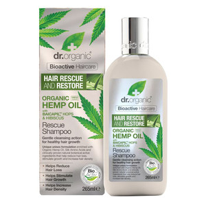 DR ORGANIC HEMP OIL OLIO DI CANAPA RESCUE SHAMPOO RIPARATORE 265 ML - FarmaLucia