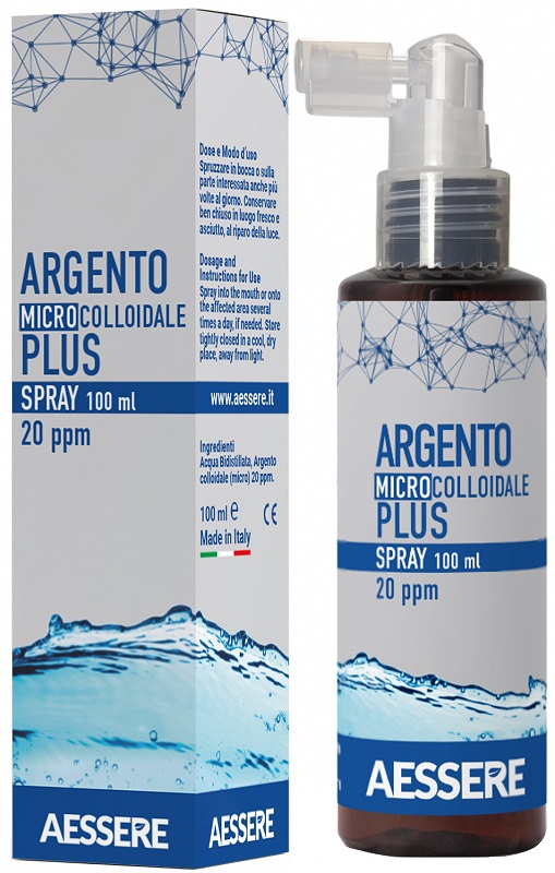 ARGENTO COLLOIDALE PLUS SPRAY 100 ML - FarmaLucia
