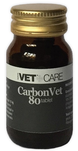 VETCARE CARBONVET 80 COMPRESSE 500 MG - FarmaLucia