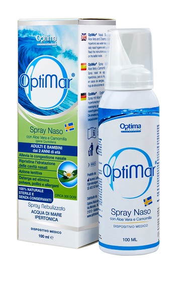 OPTIMAR SPRAY NASO ALOE CAMOMILLA 100 ML - FarmaLucia