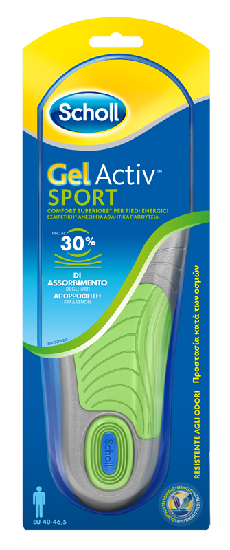 SCHOLL GEL ACTIV SPORT UOMO - FarmaLucia