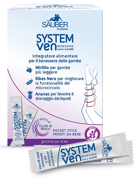 SAUBER SYSTEM VEN 30 STICK 10 ML - FarmaLucia