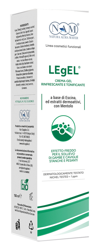 LEGEL CREMA-GEL RIFRESCANTE E TONIFICANTE PER GAMBE 150 ML - FarmaLucia