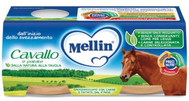 MELLIN OMOGENEIZZATO CAVALLO E PATATE 2 X 80 G - FarmaLucia